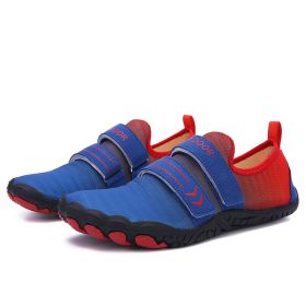 Fitness Yoga Outdoor Large Size Hiking Shoes (Option: A05 Sapphire blue-43)