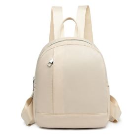 New Casual Women's Oxford Backpack (Color: White)